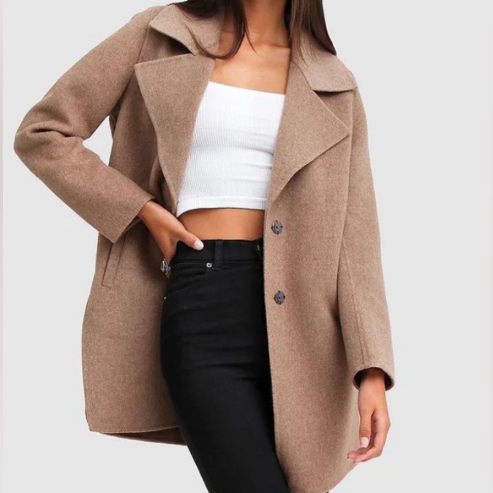 Belle and Bloom Ex-Boyfriend Wool Blend Oversized Jacket | XS NWT